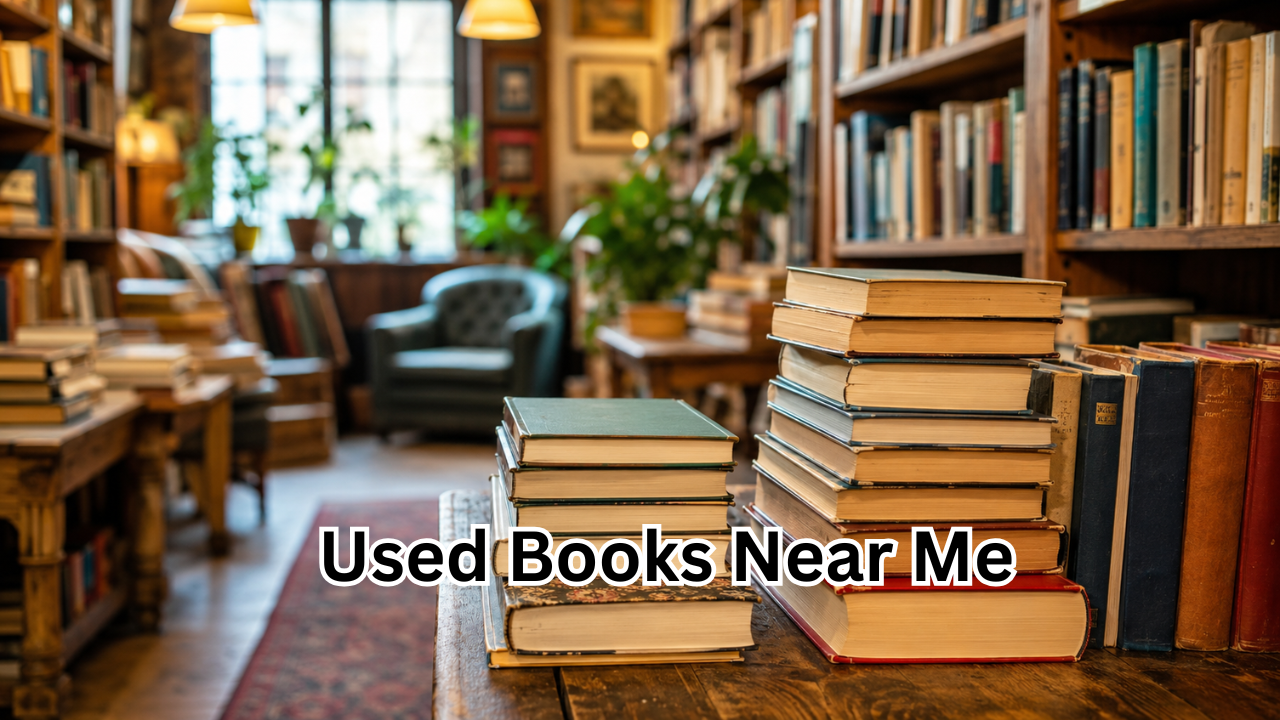 Used Books Near Me: How to Find Great Secondhand Books for Less