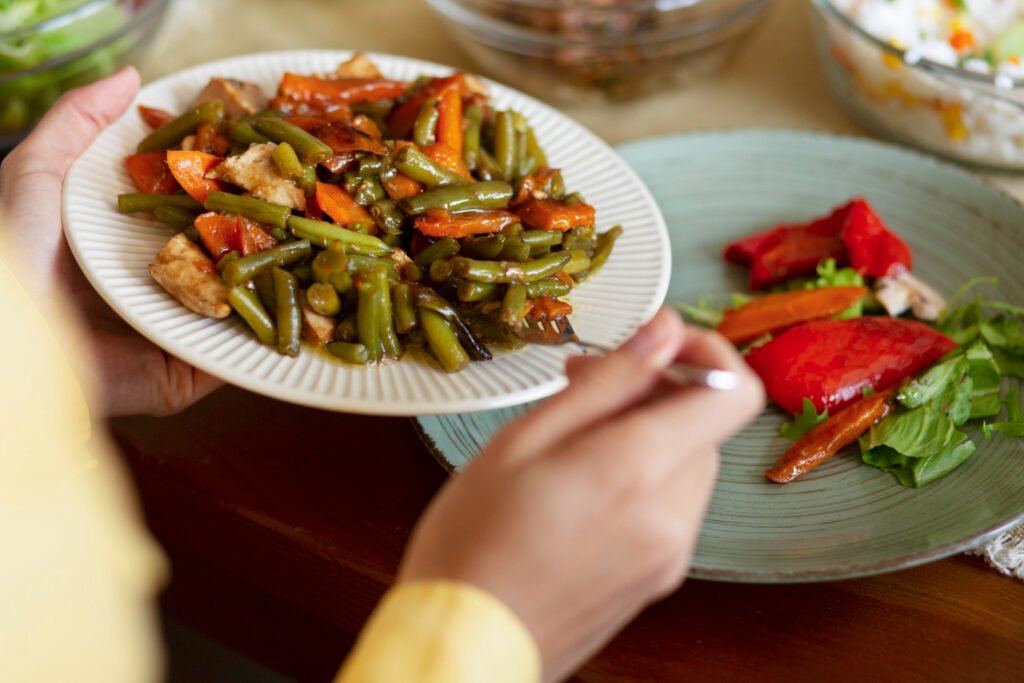 How long should green beans be cooked?